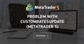 Problem with CustomRatesUpdate (Metatrader 5)