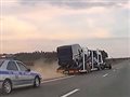 Белорусские гаишники опубликовали динамичное ВИДЕО с погоней и задержанием автовоза с пьяным дальнобойщиком