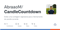 GitHub - AbraaoM/CandleCountdown: Exibe uma contagem regressiva para o fechamento do candle corrente