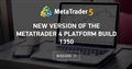 New version of the MetaTrader 4 Platform build 1350