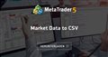 Market Data to CSV
