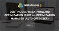 Continuous Walk-Forward Optimization (Part 4): Optimization Manager (Auto Optimizer)
