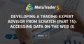Developing a trading Expert Advisor from scratch (Part 15): Accessing data on the web (I)