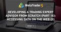 Developing a trading Expert Advisor from scratch (Part 16): Accessing data on the web (II)