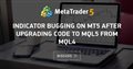 Indicator bugging on MT5 after Upgrading code to MQL5 from MQL4