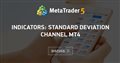 Indicators: Standard Deviation Channel MT4