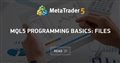 MQL5 Programming Basics: Files