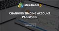 Changing trading account password