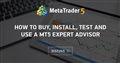 How to buy, install, test and use a MT5 Expert Advisor