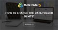 How to change the data folder in MT5? - My server is full with huge MT5 files, and I want to change the location of my data folder.
