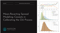 Caveats in Calibrating the OU Process - Hudson & Thames