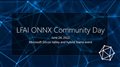 ONNX Community Day!