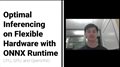 Optimal Inferencing on Flexible Hardware with ONNX Runtime