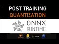Practical Post Training Quantization of an Onnx Model