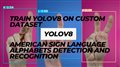Train YOLOv8 on Custom Dataset | Sign Language Alphabets Detection and Recognition using YOLOv8