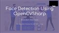 Face Detection Using C# and OpenCVSharp - Practical ML.NET User Group 01/19/2022