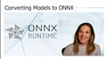 Converting Models to #ONNX Format