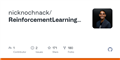 GitHub - nicknochnack/ReinforcementLearningCourse