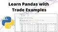 Learn Pandas on Trade Examples