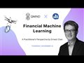Financial Machine Learning - A Practitioner’s Perspective by Dr. Ernest Chan