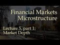 Lecture 5, part 1: Depth determinants, Kyle Model (Financial Markets Microstructure)