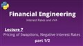 Financial Engineering Course: Lecture 7/14, part 1/2, (Swaptions and Negative Interest Rates)