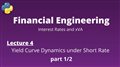 Financial Engineering Course: Lecture 4/14, part 1/2, (Yield Curve Dynamics under Short Rate)
