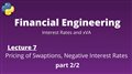 Financial Engineering Course: Lecture 7/14, part 2/2, (Swaptions and Negative Interest Rates)