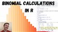 Binomial Calculations in R