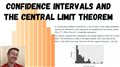Confidence Intervals and the Central Limit Theorem