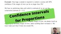 Confidence Intervals for Proportions