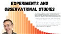 Experiments and Observational Studies