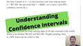 Introducing Confidence Intervals