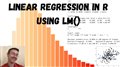 Regression and Prediction in R Using the lm() Command