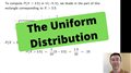 The Uniform Distribution