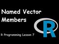 R Program Named Vector Members