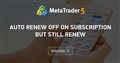 Auto Renew off on subscription but still renew Auto Renew off on subscription but still renew