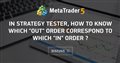 In Strategy Tester, how to know which "Out" order correspond to which "In" order ?