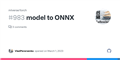 model to ONNX · Issue #983 · mlverse/torch