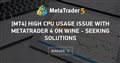 [MT4] High CPU Usage Issue with MetaTrader 4 on Wine - Seeking Solutions