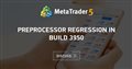 Preprocessor regression in build 3950