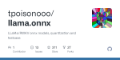 GitHub - tpoisonooo/llama.onnx: LLaMa/RWKV onnx models, quantization and testcase