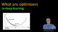 134 - What are Optimizers in deep learning? (Keras & TensorFlow)