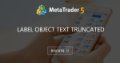 Label Object Text Truncated Label Object Text Truncated