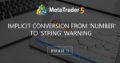 implicit conversion from 'number' to 'string' warning implicit conversion from 'number' to 'string' warning