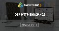 Der HTTP‑Error 403