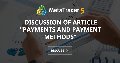 Discussion of article "Payments and payment methods" - Payments and Payment methods are published: New article Payments and Payment Methods Discussion of article "Payments and payment methods" - Payments and Payment methods are published: New article Payments and Payment Methods