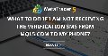 What to do if I am not receiving the verification SMS from MQL5.com to my phone? What to do if I am not receiving the verification SMS from MQL5.com to my phone?