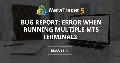 Bug report: Error when running multiple MT5 terminals - Can I run more MT5 terminals?