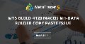 MT5 Build 4120 MacOS M1-Data Folder Copy Paste Issue